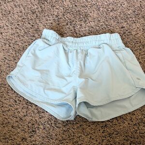 Athleta Kids Light Blue Athletic Shorts